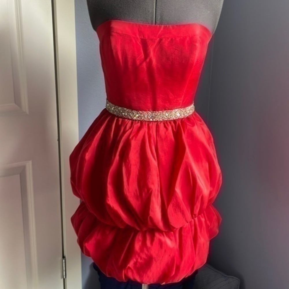 GiGi New York dress red size 6 cocktail designer